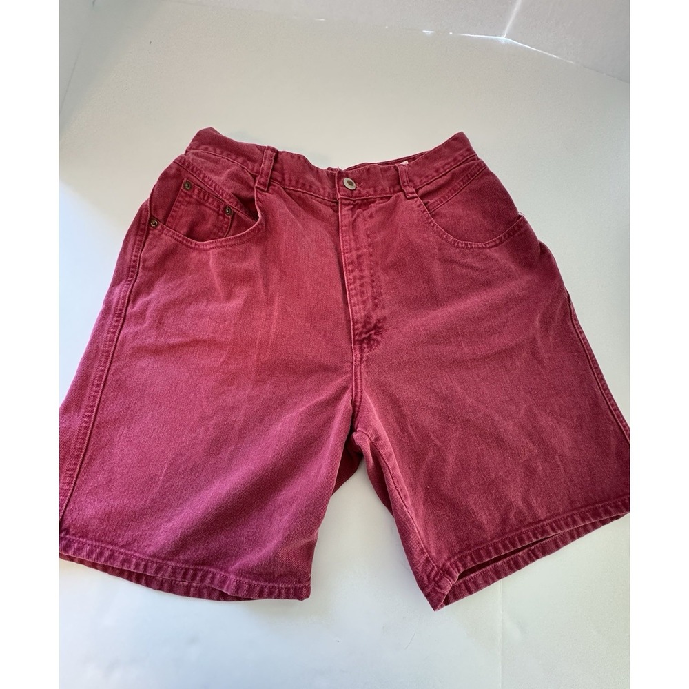 Vintage Cactus Jean Shorts Women's 14 Wine